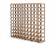 Buy 110 Bottle Timber Wine Rack