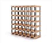 Buy 42 Bottle Timber Wine Rack