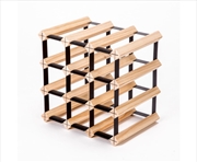 Buy 12 Bottle Timber Wine Rack