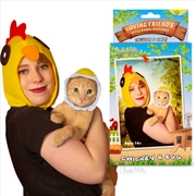 Buy Archie McPhee – Loving Friends Kitty Cuddle Costume – Chicken & Egg