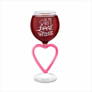 Buy BigMouth ‘The All You Need Is Wine’ Glass