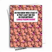 Buy Filthy Sentiments – Tiger King Carole Baskin Can’t See You Card