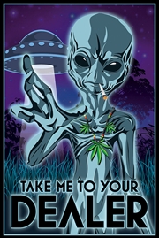 Buy Alien Take Me To Your Dealer