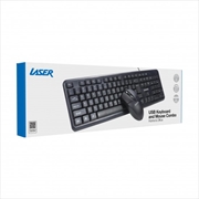Buy LASER USB Keyboard And Mouse Combo