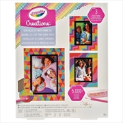 Buy Crayola Creations Crystalize It Photo Frame Set