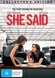 Buy She Said | Collector's Edition