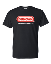 Buy Duncan T Shirt Black 2XL