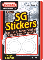 Buy Duncan Yo Yo SG Stickers 4 Pack (14.5 mm I.D.)