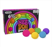Buy Rainbow Teenie Nee Doh Squish Toy