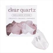 Buy Raw Clear Quartz Wellness Stone