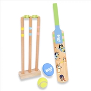 Buy Bluey Wooden Cricket Set