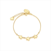 Buy Disney Minnie Mouse Charm Bracelet - Gold