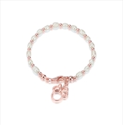 Buy Precious Metal Minnie Mouse Pearl Bracelet - Rose Gold