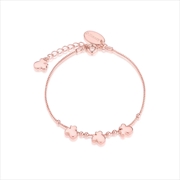Buy Minnie Mouse Charm Bracelet - Rose Gold