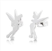 Buy Tinker Bell Silhouette Stud Earrings - Silver