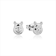 Buy Disney Winnie The Pooh Winnie the Pooh Stud Earrings - Silver
