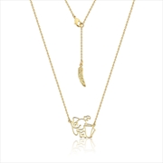 Buy Disney Dumbo Outline Necklace - Gold