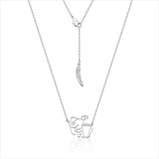 Buy Disney Dumbo Outline Necklace - Silver