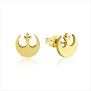 Buy Star Wars Rebel Alliance Stud Earrings - Gold