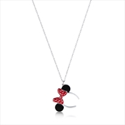 Buy Minnie Mouse Ears Necklace - Silver