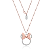 Buy Minnie Mouse Bow Crystal Necklace