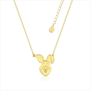 Buy Disney Winnie The Pooh Piglet Necklace - Gold