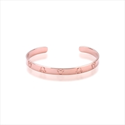 Buy Precious Metal Mickey Mouse Bangle Cuff Bracelet Adult - Rose