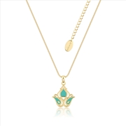 Buy Disney Aladdin Princess Jasmine Enamel Necklace - Gold