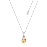 Buy Beauty and the Beast Princess Belle Necklace - Silver