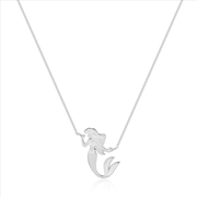 Buy Disney Princess Little Mermaid Ariel Necklace - Silver