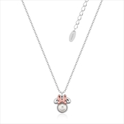 Buy Minnie Mouse Precious Metal Minnie Mouse Pearl Necklace - Silver