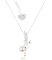 Buy Tinker Bell Pearl Necklace - Silver