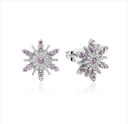 Buy Frozen Anna Crystal Snowflake Stud Earrings
