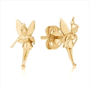 Buy Precious Metal Tinker Bell Stud Earrings - Gold