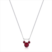 Buy Disney Mickey Mouse ECC Mickey January Birthstone Necklace
