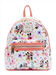 Buy Loungefly - Disney - Mickey & Minnie Floral Mini Backpack [RS]