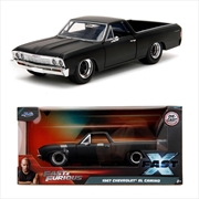 Buy Fast & Furious 10 - Chevorlet El Camino (1967) 1:24 Scale Hollywood Rides Diecast Vehicle