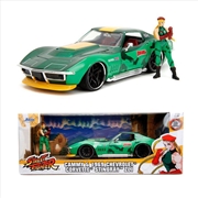 Buy Street Fighter - Chevrolet Corvette Stingray ZL1 (1969) 1:22 Scale with Cammy Figure
