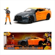 Buy Naruto - Nissan GT-R R35 (2009) 1:24 Scale with Naruto Figure Hollywood Rides Diecast Vehicle