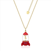 Buy Disney Pixar Toy Story Pizza Planet Rocket Necklace - Gold