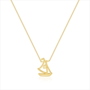Buy Disney Princess Moana Wayfarer Necklace - Gold