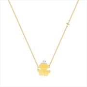 Buy Disney Princess & the Frog Prince Naveen Necklace - Gold