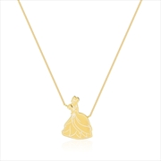 Buy Disney Princess & the Frog Princess Tiana Kissing Frog Necklace - Gold