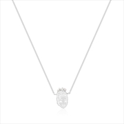 Buy Disney Precious Metal Princess & the Frog Tiana Pearl Necklace - Silver