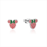 Buy Disney Minnie Mouse Strawberry Stud Earrings