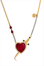 Buy Snow White Heart And Dagger Necklace
