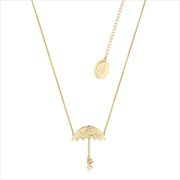 Buy Mary Poppins Umbrella Necklace - Gold