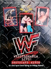 Buy WWF - Wrestlemania Live! Photocard Album