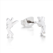 Buy Junior Silver Tinkerbell Earrings