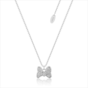 Buy Minnie Mouse Crystal Bow Necklace